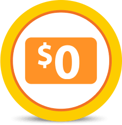 Zero Dollar Copay Icon